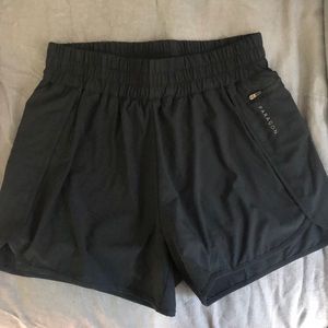 Paragon High Rise Track Short - Black